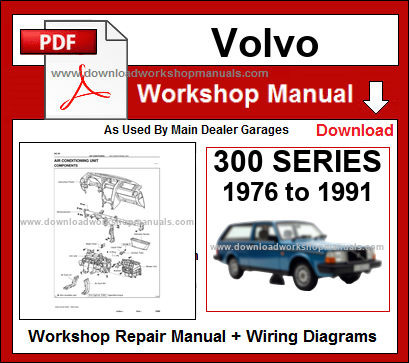 Volvo 300 Series Workshop Service Repair Manual Download