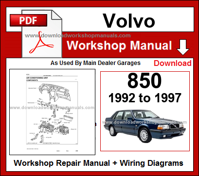 Volvo V70 Workshop Service Repair Manual Download