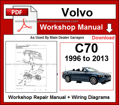 Volvo c70 workshop service repair manual