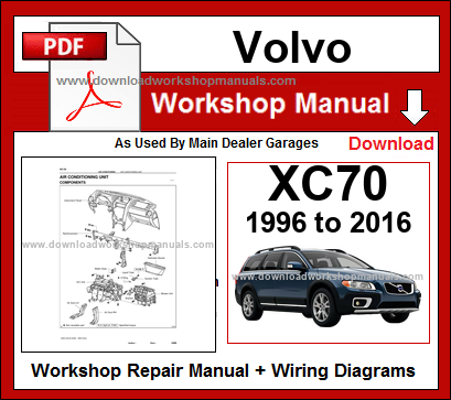 Volvo XC70 Workshop Service Repair Manual Download