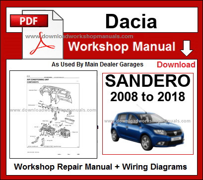 Dacia Sandero Workshop Service Repair Manual