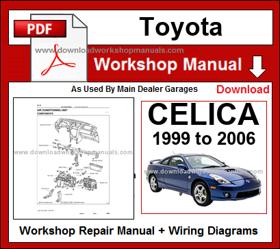Toyota Celica Workshop Service Repair Manual