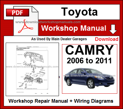 Toyota Camry Workshop Service Repair Manual Download
