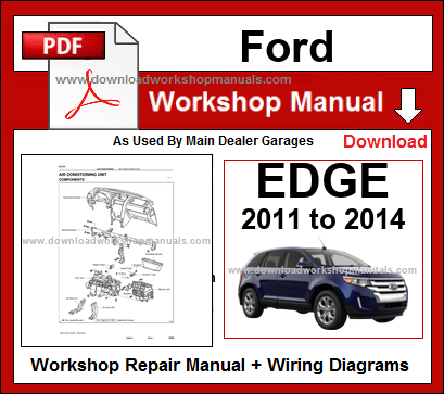 ford edge PDF workshop manual