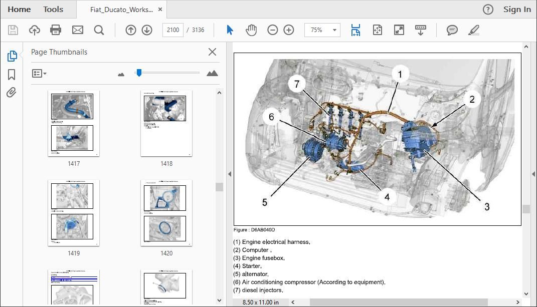 Fiat Ducato PDF Workshop Repair Manual bmw wiring diagram pdf 