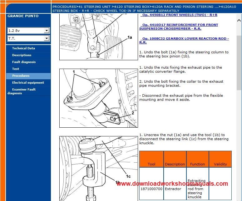 Fiat Grande Punto Work Repair Manual, Fiat Grande Punto Wiring Diagram Pdf