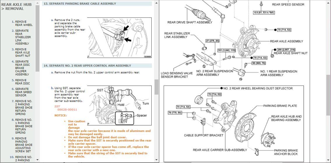 Lexus IS220 Workshop Manual