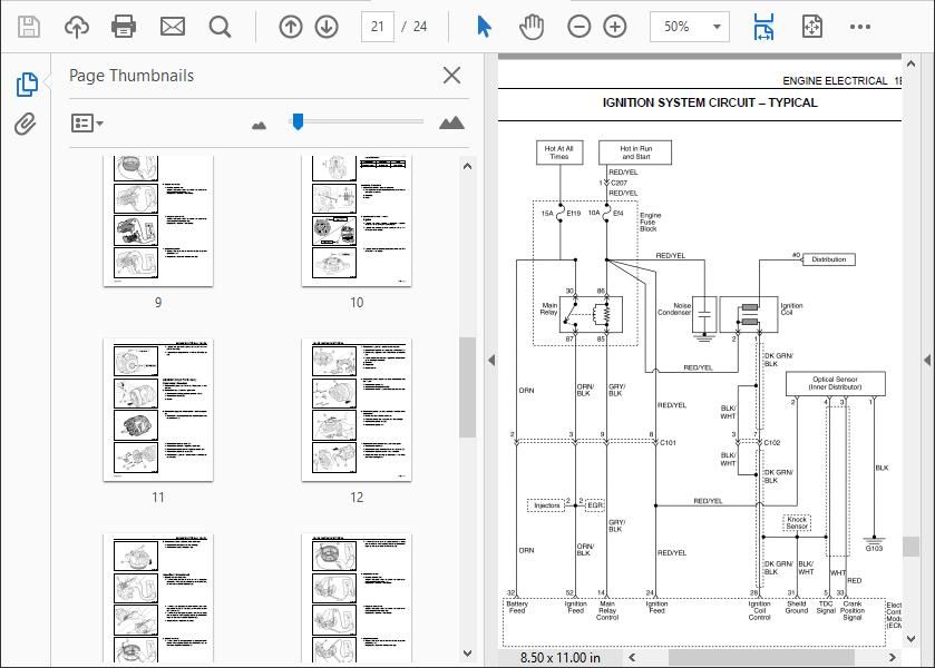 Daewoo Matiz Wiring Diagrams Manual Download