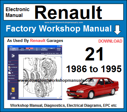 Renault 21 Workshop Manual Download