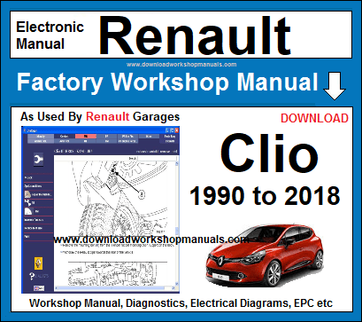Renault Clio Workshop Service Repair Manual